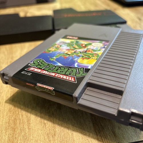 LOT Teenage Mutant Ninja Turtles 1 & 2 II The Arcade Game (Nintendo NES) Tested - Picture 3 of 6