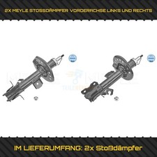 2X MEYLE STOSSDÄMPFER VORDERACHSE LINKS + RECHTS FÜR NISSAN JUKE F15 1.6