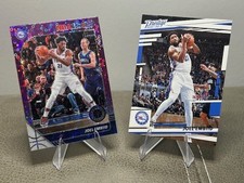 2019-20 Panini Hoops Premium Stock Philadelphia 76ers Joel Embiid Purple Disco +