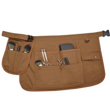 Waist Tool Apron with Multi-Pocket Waitress Server Apron with Adjustable Belt...