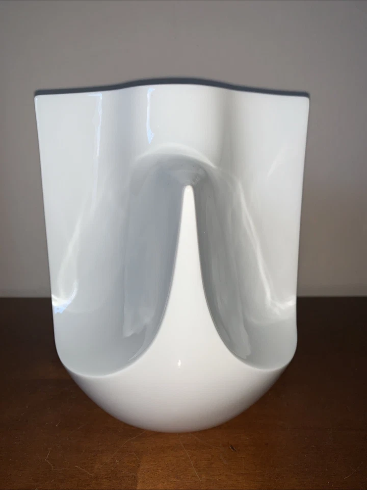 Fürstenberg Porzellan Vase - Pop Art Design - 70er - Bild 2 von 4