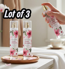 Cherry Blossom by Bodycology 8 oz Fragrance Mist- NEW LOT OF 3