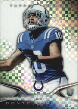 2014 Topps Platinum Xfractors #147 Donte Moncrief RC Rookie Card. rookie card picture