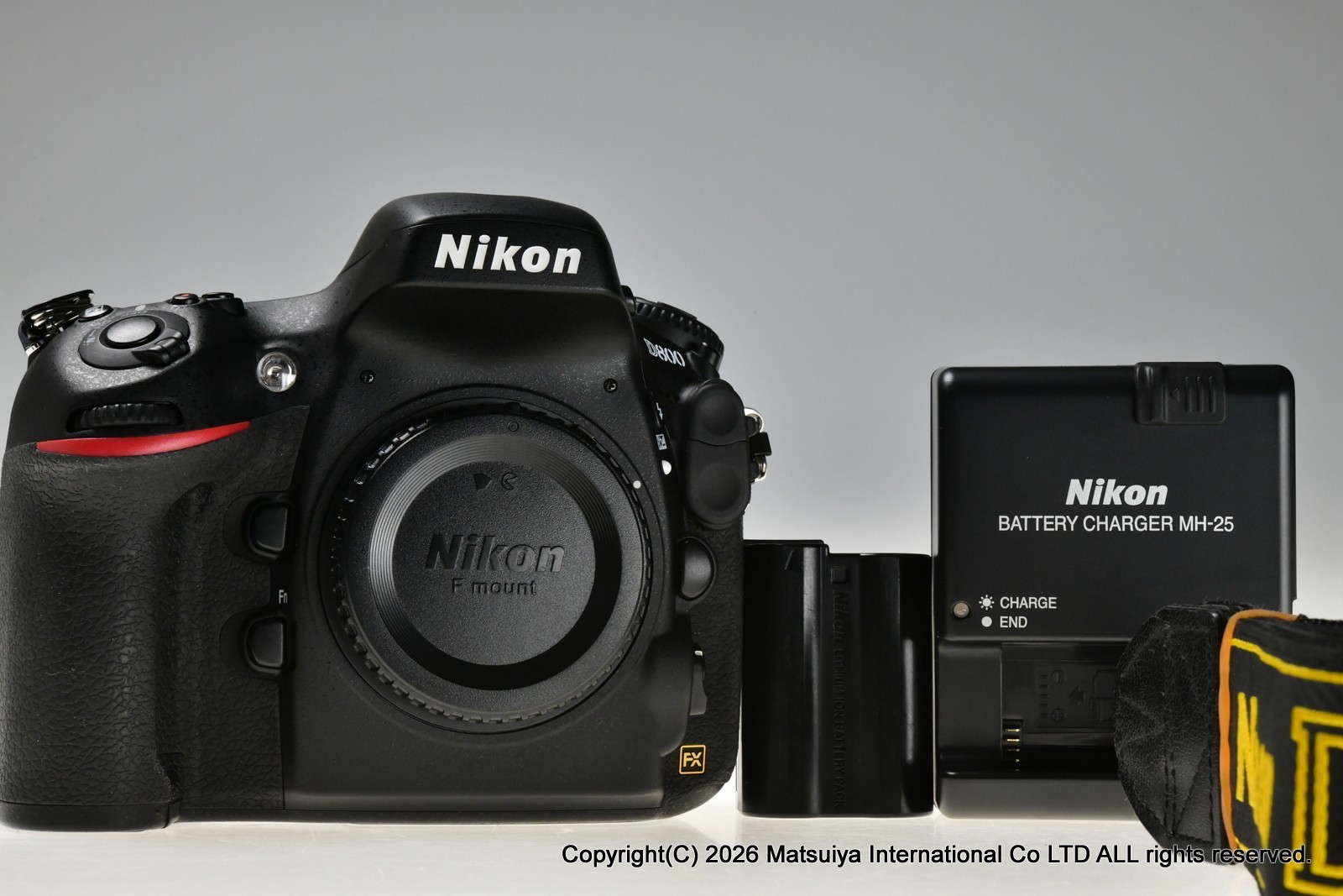 Near MINT Nikon D800 36.3MP Digital Camera Body Only Shot 1788