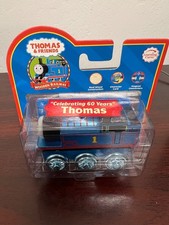 METALLIC THOMAS FRIENDS TANK ENGINE TRAIN NEW CELEBRATING 60 Years