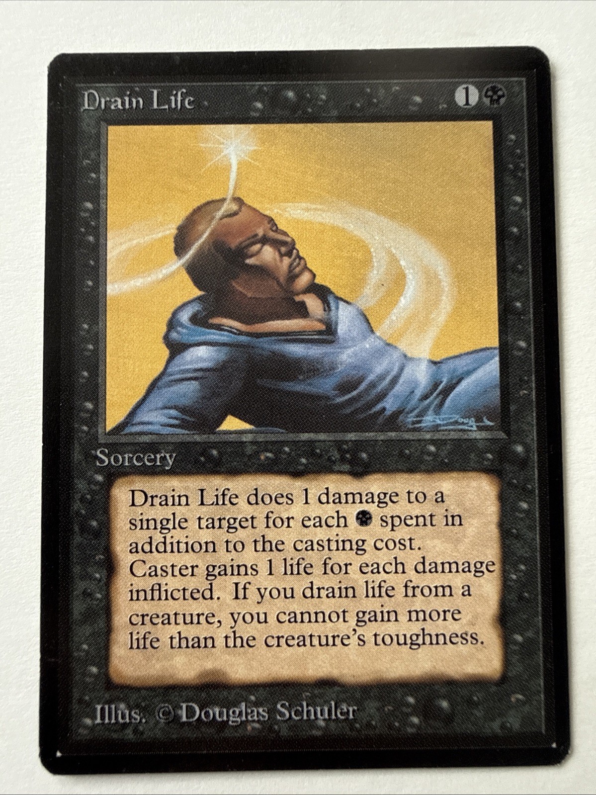 Drain Life Limited Edition - Beta Edition Regular Magic The Gathering MTG