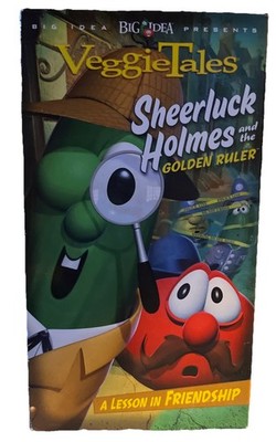 Big Idea VeggieTales Sheerluck Holmes and The Golden Ruler; Green