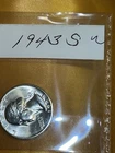 1943-S Washington 25C Silver Quarter / UNC