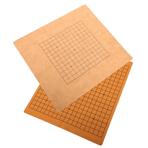 2pcs Travel Go Set Portable Go Set Folding Go Board Chess Board