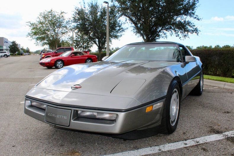 1986 Grey Chevrolet Corvette   | C4 Corvette Photo 6