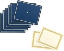 Gartner Studios Certificate Kit, Includes 60 Blue Holders 