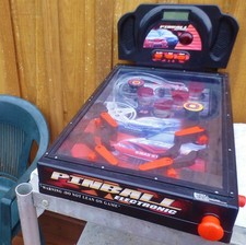 FLIPPER 1980 Monte-Carlo CAR RACE Jouet LOGITOYS 7218 XN PINBALL ELECTRONIC