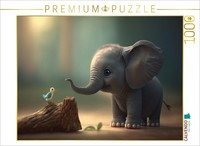 Calvendo Puzzle Fat Friends | 1000 Pieces, Finished Size 25.2 × 18.9 In (64 × 48