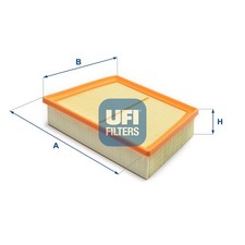 UFI Luftfilter 30.A63.00 Filtereinsatz für EVOQUE LANDROVER DISCOVERY SPORT L550