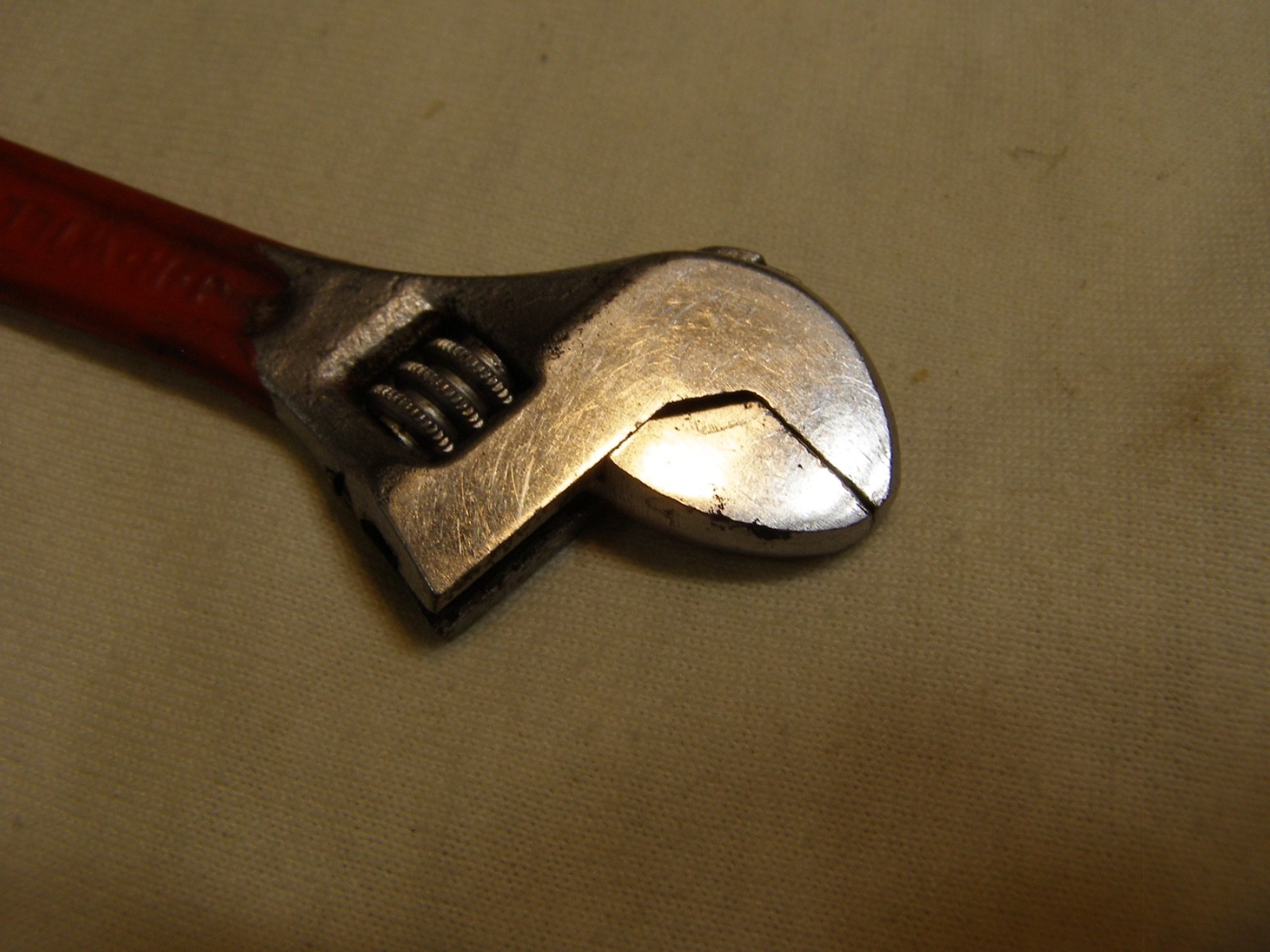 Vtg USA J. H. Williams 4" Adjustable Wrench "Superjustable" Full Adj Square Jaws