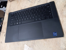 Dell XPS 15 9500 9510 Palmrest Green Synaptic Touchpad US Keyboard CYJV4 GOOD C