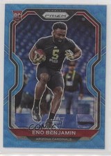 2020 Panini Prizm Rookie Blue Wave Prizm 164/199 Eno Benjamin #324 a8r