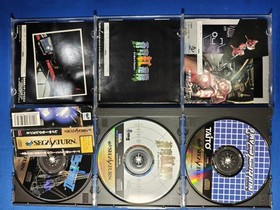 Sega Saturn 3 Shooter Set Soukyugurentai + Layer Section I & II JAPAN