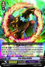 Vanguard TCG card BT12/039EN R Fire Ring Griffin Binding Force of the Black Ring