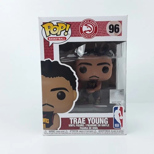Funko Pop! NBA Atlanta Hawks Trae Young #96 (Alternate) Vinyl Figure Genuine