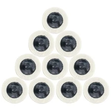 8MILELAKE Disc Buffing Polishing Wheel Pads 10pc fit for Roloc Style 2inches... 