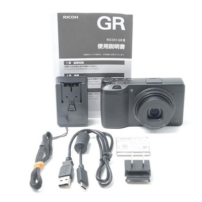 RICOH GR III GR 3 24.2MP Schwarz Kompakt Digitalkamera [Near Mint] #5905