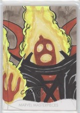 2020 Upper Deck Marvel Masterpieces 1/1 Marlon Fernandes Auto Sketch 2po