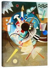Leinwandbild Ein Zentrum - Wassily Kandinsky