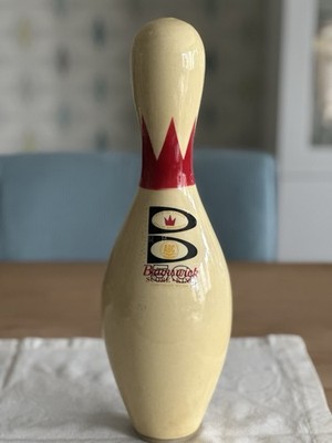 Vintage BRUNSWICK Score King 50 Bowling PIN TOP SELTEN RAR (2)