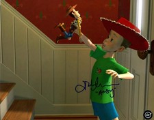John Morris Autographed Toy Story Andy 8x10