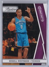 ****Russell Westbrook 2010-11 Prestige Bonus Shots Purple #84  SN: /49