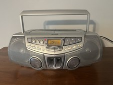 AIWA CSD-FD82 Boombox CD and Cassette Player - See Pics Description