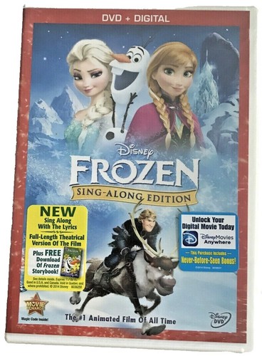 Frozen Sing Along Edition (DVD, 2013) 786936843866| eBay