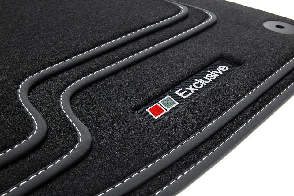 Exclusive Line Fußmatten passend für Audi A4 B9 8W Avant Kombi Limo S-Line 2016- - Bild 3 von 4