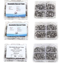 50sets Dental Ortho Monoblock Buccal Tube 1st Molar Bondable 022 Roth/MBT ns