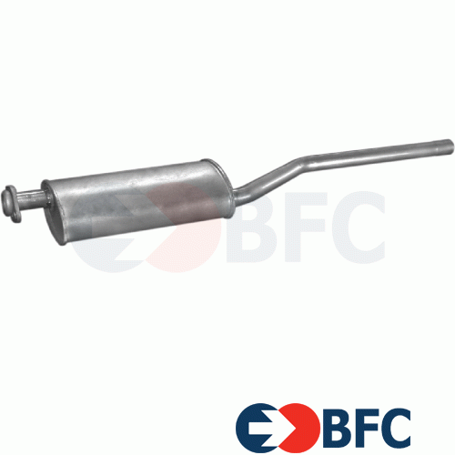 FORD TRANSIT BUS 1.6 2.0 65/78HP 1988-1991 Exhaust Central Silencer - Picture 1 of 1
