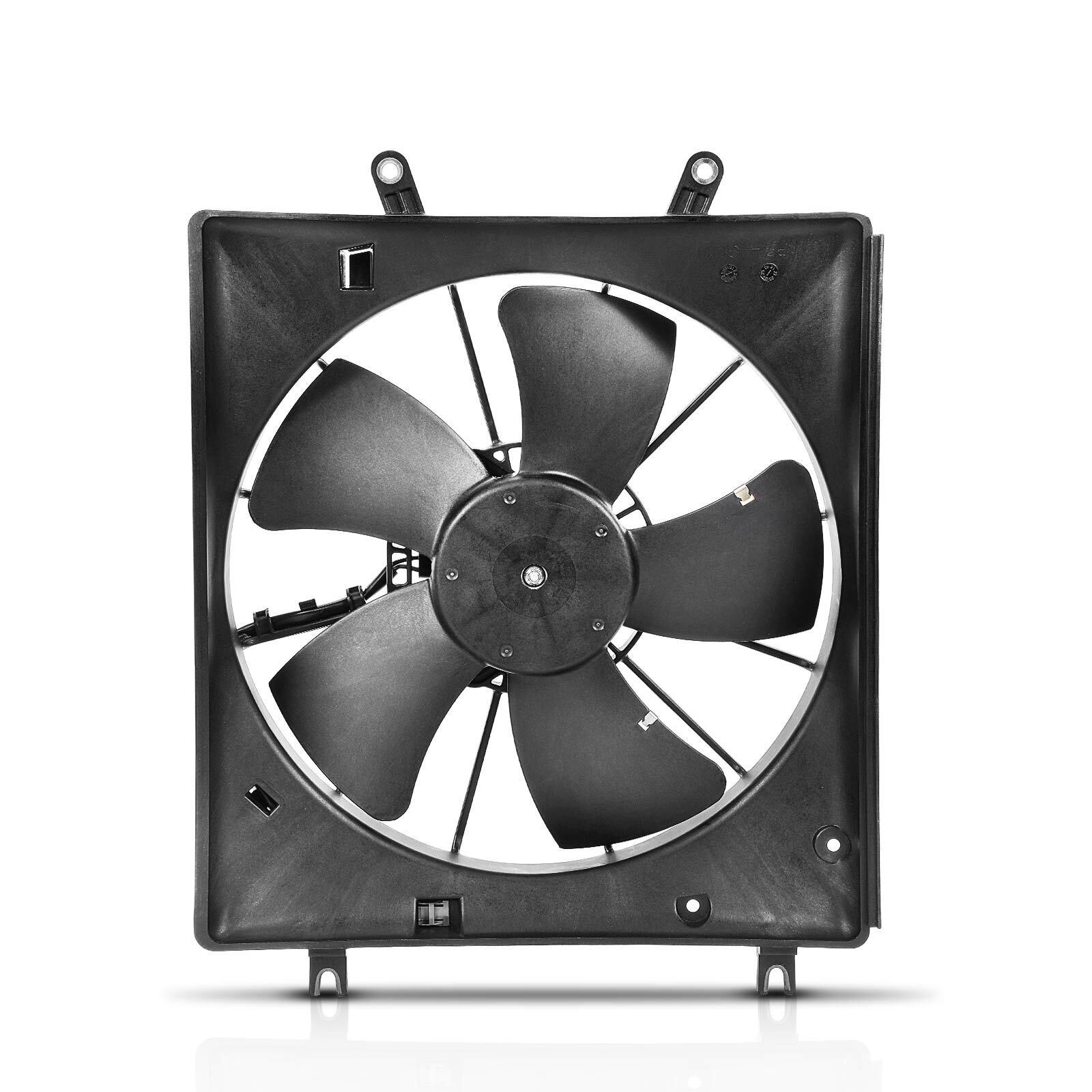Left Engine Radiator Cooling Fan w/ Shroud Assy for Acura TL 04-08 V6 3 ...