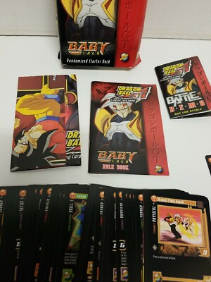 Dragon Ball GT BABY Saga Score TCG Rule Book 2004