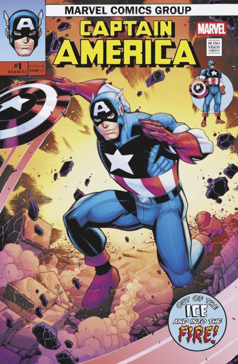 Captain America #1 Nick Bradshaw Retrovision (07/02/25) | eBay