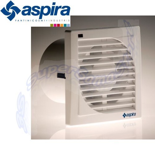 Aspiratore elicoidale EV 10/4'' S ASPIRA Fantini per foro Ø 100 mm