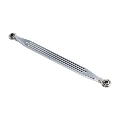 Black/Chrome Gear Shift Linkage Shifter Link For Harley Electra Glide Softail