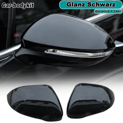 Spiegelabdeckung Glanz Schwarz Für Range Rover Sport 05-09 & Freelander 2 - Türflügel