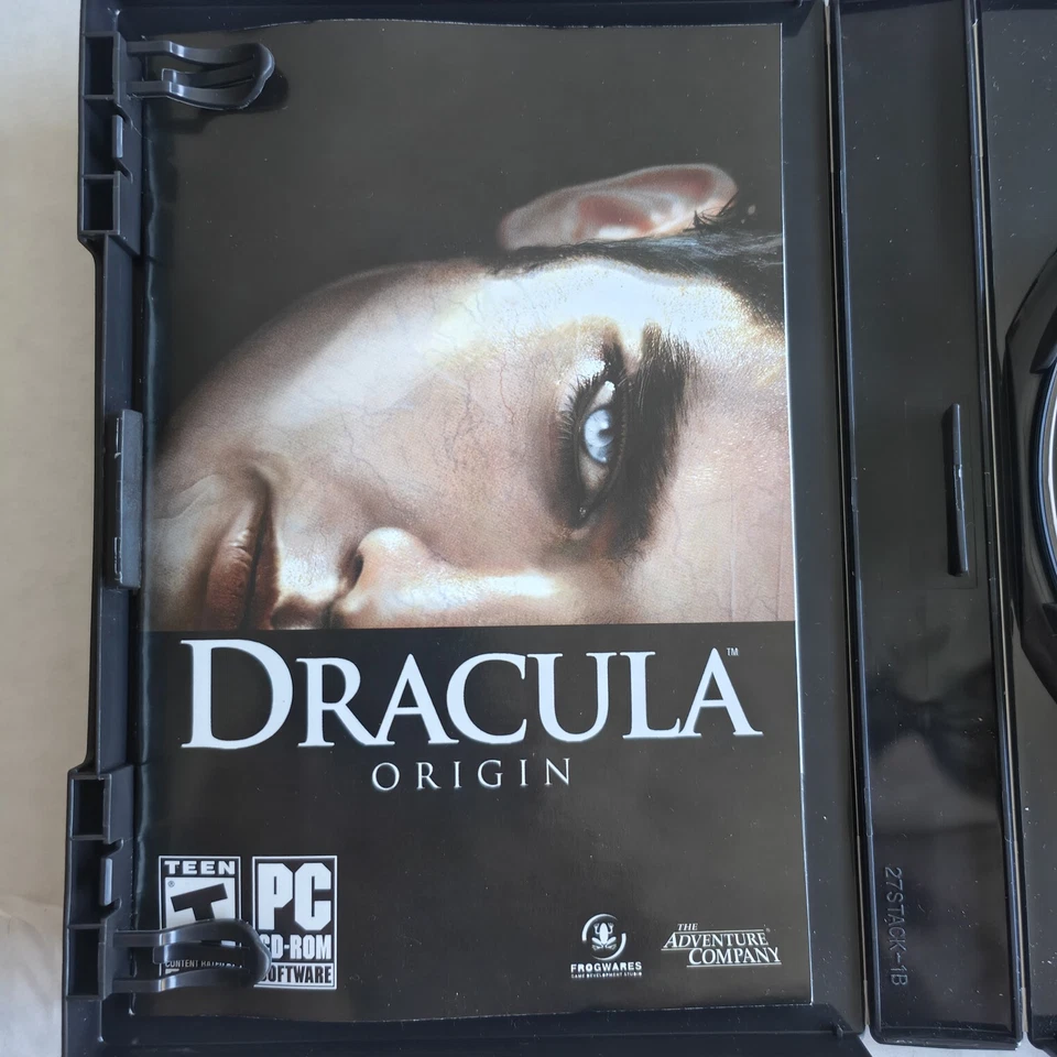 Dracula Origin 2009 PC Game 3 Disc DVD-ROM Complete Tested Manual VGC - Image 2 of 4