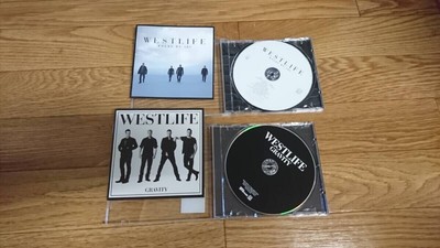 Westlife CD SET x2  【Gravity】【Where We Are】 Album set（Used item）Ｓ08449