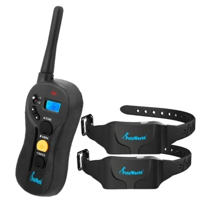 PETSWORLD Dog Training Shock Collar for 2 Dogs with Vibration