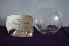 Nestle World Globe frosted glass floating candle w/wicks instructions Nescafe