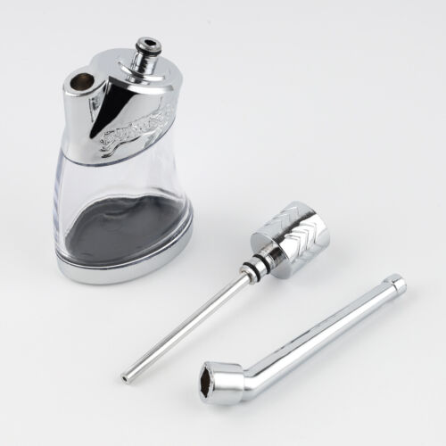 Shisha Hookah Water Tobacco Smoking Pipe Bong Double Filter Cigarette Holder US - Picture 10 of 12