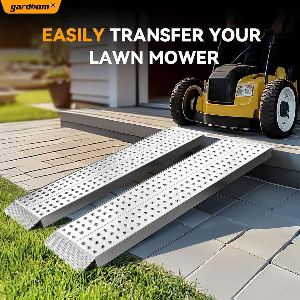 Heavy-Duty Aluminum Shed Ramps 55