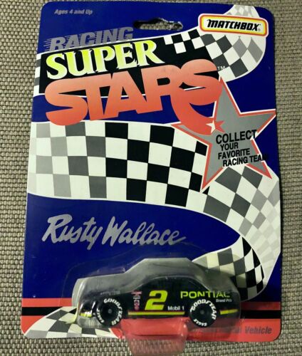 Matchbox Racing Super Stars Rusty Wallace #2 Pontiac Grand Prix MB 216/SI 1992