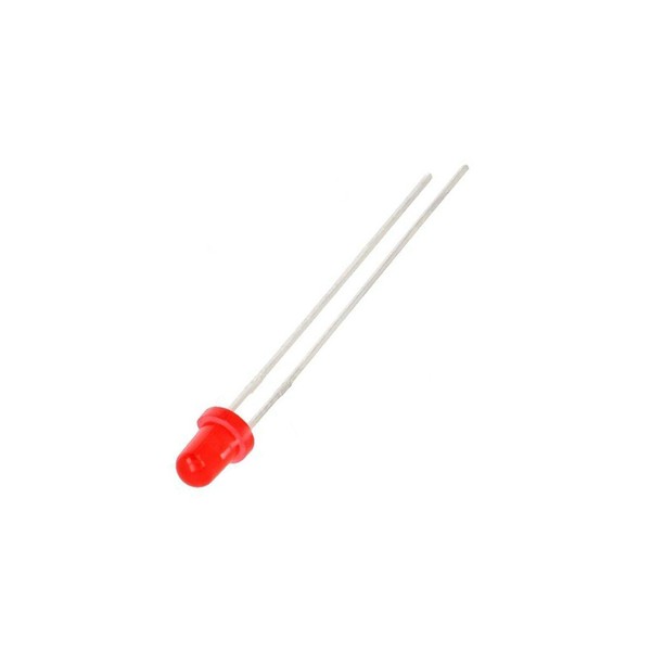 10X LTL1NHEG6D Led 3 Mm Rot 23-110Mcd 90° Front: GewöLbt Rastermaß: 2,54Mm Liteo-image